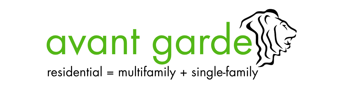 Avant Garde Property Management — residential = multifamily + single-family